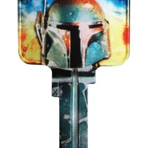 Hillman Star Wars Boba Fett House/Padlock Universal Key Blank Single