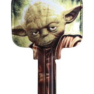 Hillman Star Wars Yoda House/Padlock Universal Key Blank Single