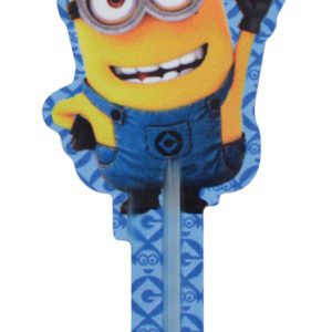 Hillman Minions Minion House/Padlock Universal Key Blank Double