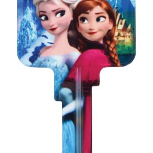 Hillman Disney Frozen House/Padlock Universal Key Blank Single