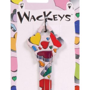 Hillman Wackey Hearts House/Office Universal Key Blank Single
