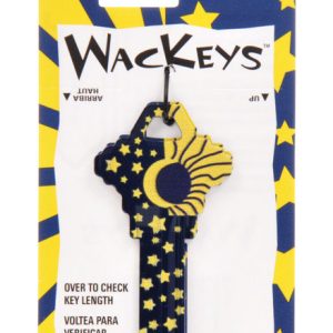 Hillman Wackey Sun & Moon House/Office Universal Key Blank Single