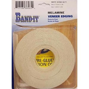 Band-It 0.75 in. W X 300 in. L Prefinished White Melamine Edge Banding