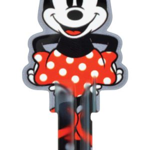 Hillman Disney Minnie House/Padlock Universal Key Blank Double