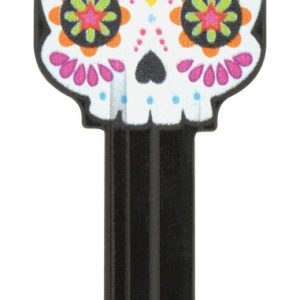 Hillman Wackey Sugar Skull House/Office Universal Key Blank Single