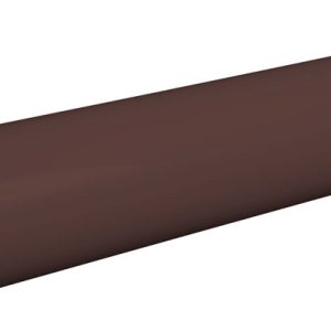 Plastmo 2.5 in. W X 120 in. L Brown Vinyl Round Downspout