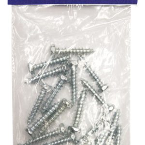 Plastmo 1 in. W X 4.5 in. L Natural Metal Gutter Screws