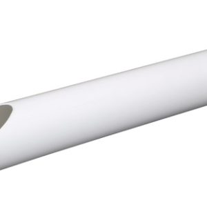 Plastmo White Vinyl Round Scupper Drop
