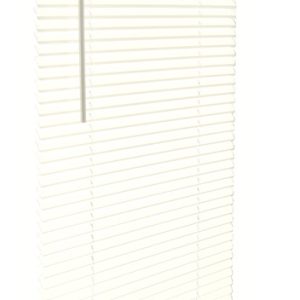 Living Accents Vinyl 1 in. Blinds 35 in. W X 72 in. H Alabaster Cordless