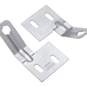 National Hardware Zinc-Plated Steel Bi-Fold Door Aligner 2 pk