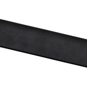 National Hardware 10 in. H X 1.5 in. W X 0.125 in. D Black Carbon Steel Flat Strap Brace