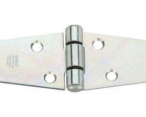National Hardware 5 in. L Zinc-Plated Heavy Strap Hinge 1 pk