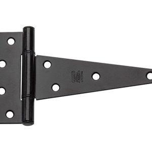 National Hardware 6 in. L Black Extra Heavy Duty T-Hinge 2 pk