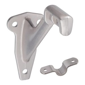 National Hardware Silver Zinc Handrail Bracket