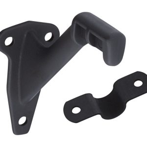 National Hardware Black Zinc Handrail Bracket