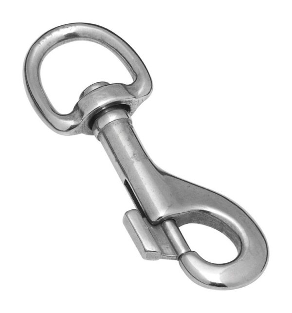 National Hardware Stainless Steel Bolt Snap 3-9/16 in. L