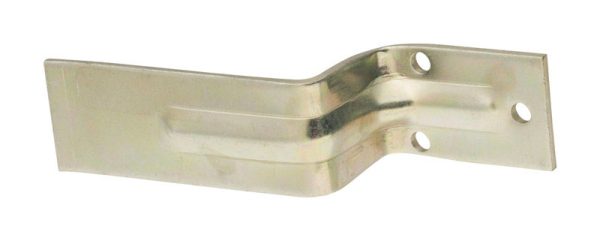 National Hardware Zinc-Plated Silver Steel Open Bar Holder 1 pc
