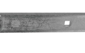 National Hardware 14 in. L Zinc-Plated Hinge Strap 1 pk
