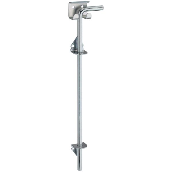 National Hardware 18 in. L Zinc-Plated Silver Steel Cane Bolt 1 pk