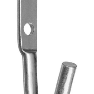 National Hardware Zinc-Plated Silver Steel 3.5 in. L Rope/Tarp Hook 180 lb 1 pk