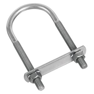 National Hardware 5/16 in. X 1-3/4 in. W X 4-1/4 in. L Coarse Zinc-Plated Stainless Steel U-Bolt