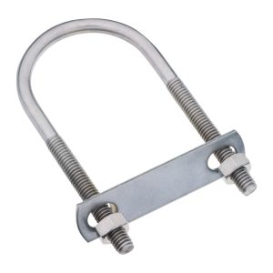 National Hardware 5/16 in. X 2 in. W X 4-1/2 in. L Coarse Zinc-Plated Stainless Steel U-Bolt