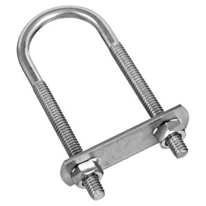 National Hardware 1/4 in. X 1-1/8 in. W X 3-1/2 in. L Coarse Zinc-Plated Stainless Steel U-Bolt