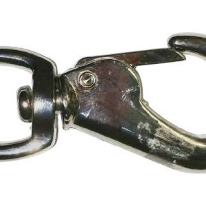 Baron 1-1/16 in. D X 4-5/8 in. L Polished Stainless Steel Round Swivel Quick Snap 330 lb