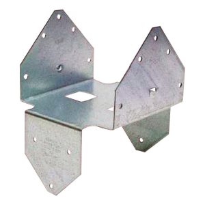 Simpson Strong-Tie ZMax 2.93 in. H X 5.5625 in. W 18 Ga. Galvanized Steel Post Base