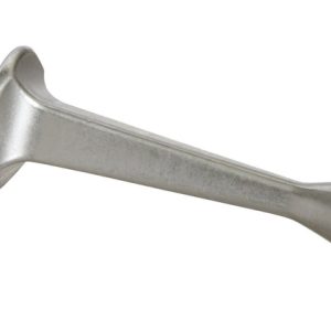 National Hardware 3 in. W Zinc Satin Nickel Rigid Door Stop Mounts to door