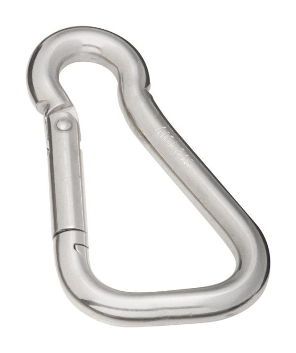 National Hardware 5/8 in. D X 4-11/16 in. L Stainless Steel Spring Snap 925 lb