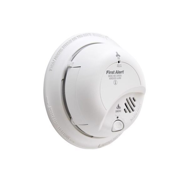 BRK Hard-Wired w/Battery Back-Up Electrochemical/Ionization Smoke and Carbon Monoxide Detector