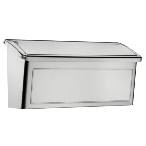 Architectural Mailboxes Venice Stainless Steel Wall Mount Silver Mailbox