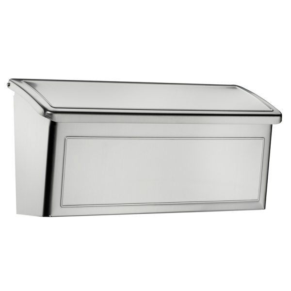 Architectural Mailboxes Venice Stainless Steel Wall Mount Silver Mailbox