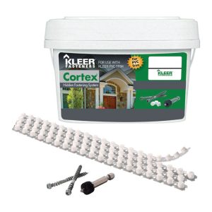 Kleer Cortex No. 7 X 2.75 in. L Hex Drive Hex Head Trim Screws with Plugs
