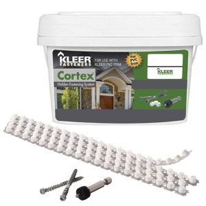Kleer Cortex No. 7 X 2.75 in. L Hex Drive Hex Head Trim Screws with Plugs