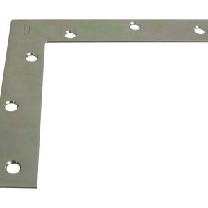 National Hardware 6 in. H X 1 in. W X 0.08 in. D Zinc-Plated Steel Inside Corner Brace
