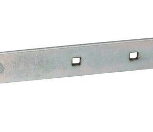 National Hardware 18 in. L Zinc-Plated Silver Steel Hinge Strap 1 pk