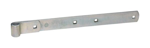 National Hardware 18 in. L Zinc-Plated Silver Steel Hinge Strap 1 pk
