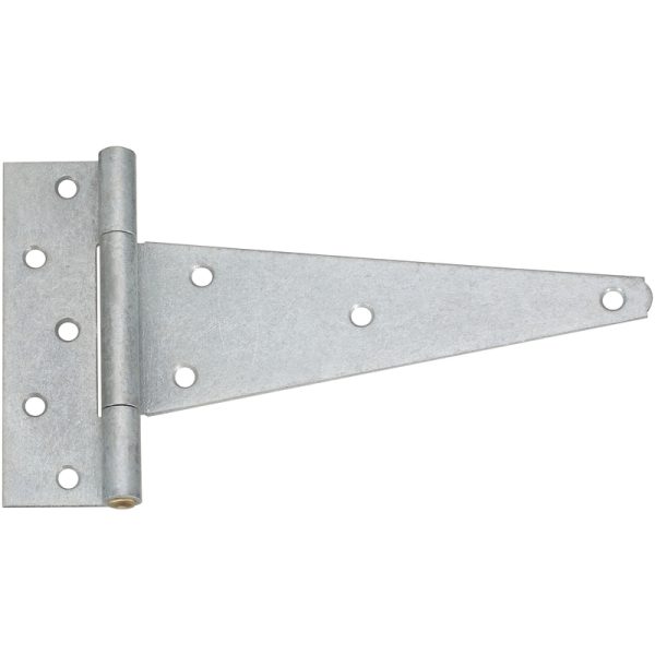National Hardware 10 in. L Galvanized Extra Heavy Duty T-Hinge 1 pk