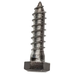 National Hardware 9/16 in. D X 1-1/2 in. L Black Powder-Coated Steel Lag Bolt 4 pk