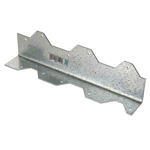 Simpson Strong-Tie ZMax 1.35 in. H X 2.38 in. W 16 Ga. Steel Rigid Tie Angle