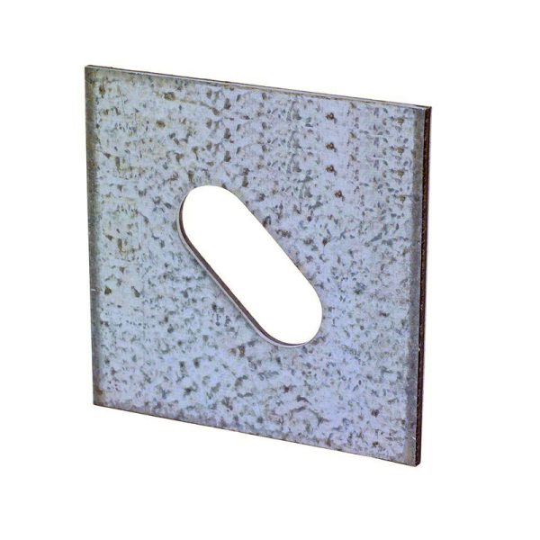Simpson Strong-Tie ZMAX 3 in. H X 3 in. W X 3 in. L Galvanized Steel Bearing Plate