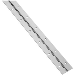 National Hardware 72 in. L Stainless Steel Continuous Hinge 1 pk