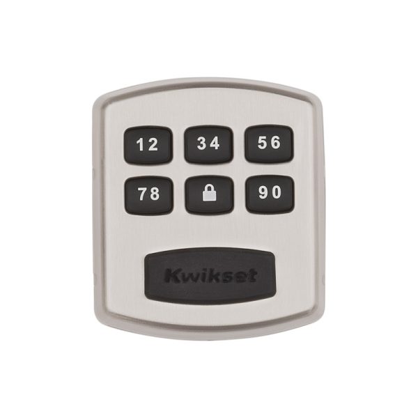 Kwikset Satin Nickel Metal Electronic Deadbolt