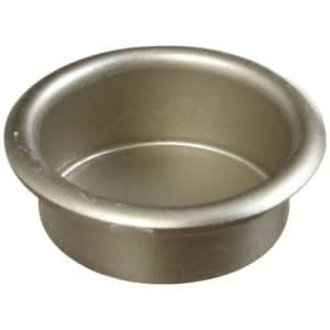 National Hardware 3/4 in. L Satin Nickel Silver Steel Flush Cup Door Pull