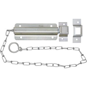 National Hardware 6 in. L Zinc-Plated Steel Chain Bolt