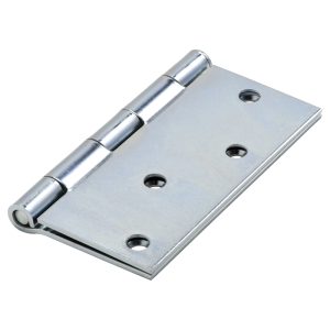 National Hardware 4 in. L Zinc-Plated Door Hinge 1 pk