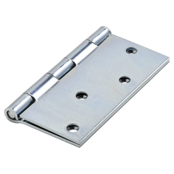 National Hardware 4 in. L Zinc-Plated Door Hinge 1 pk