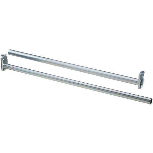 National Hardware 72 in. L Adjustable Bright Steel Closet Rod